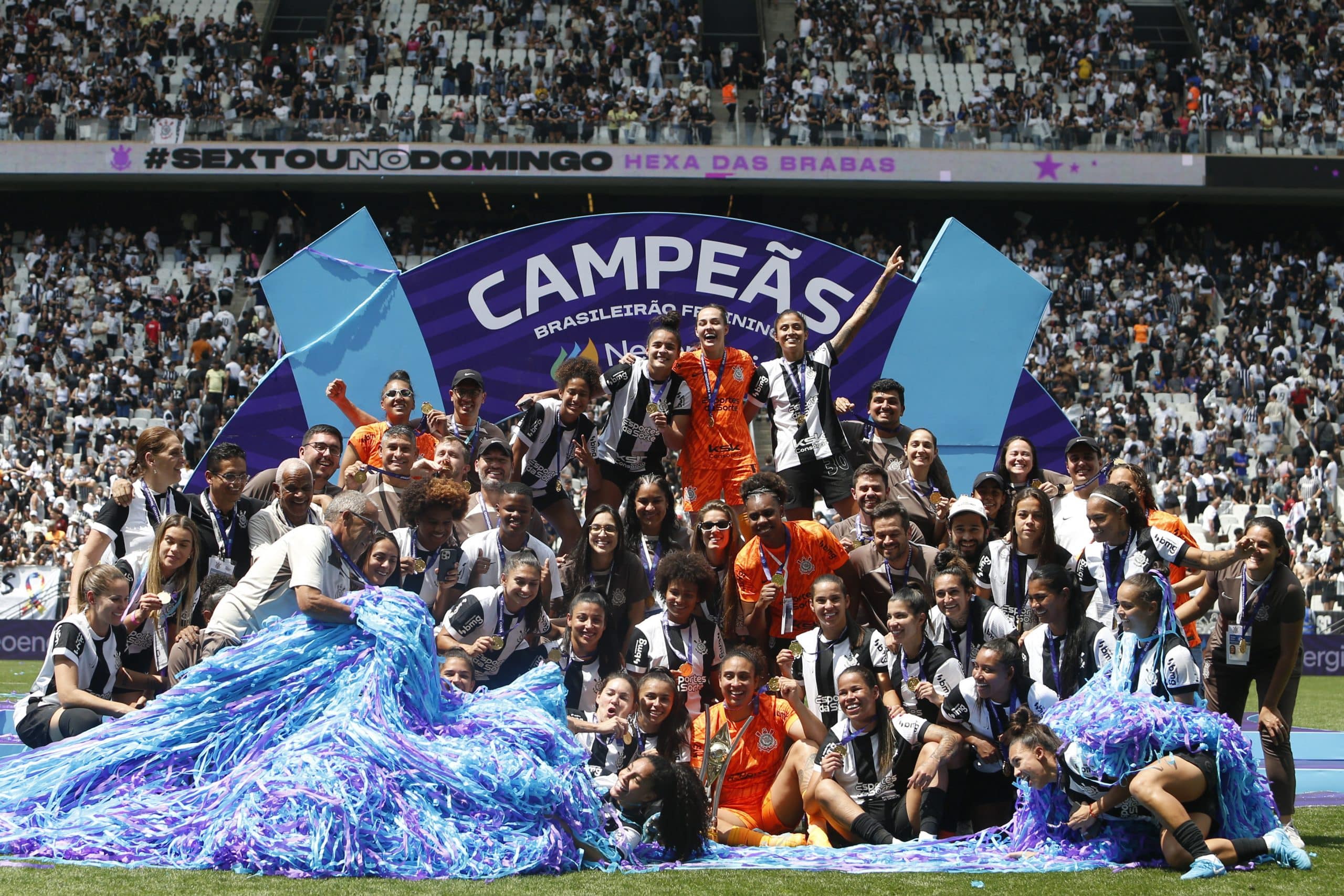 Leia mais sobre o artigo Corinthians conquista o hexa do Campeonato Brasileiro Feminino