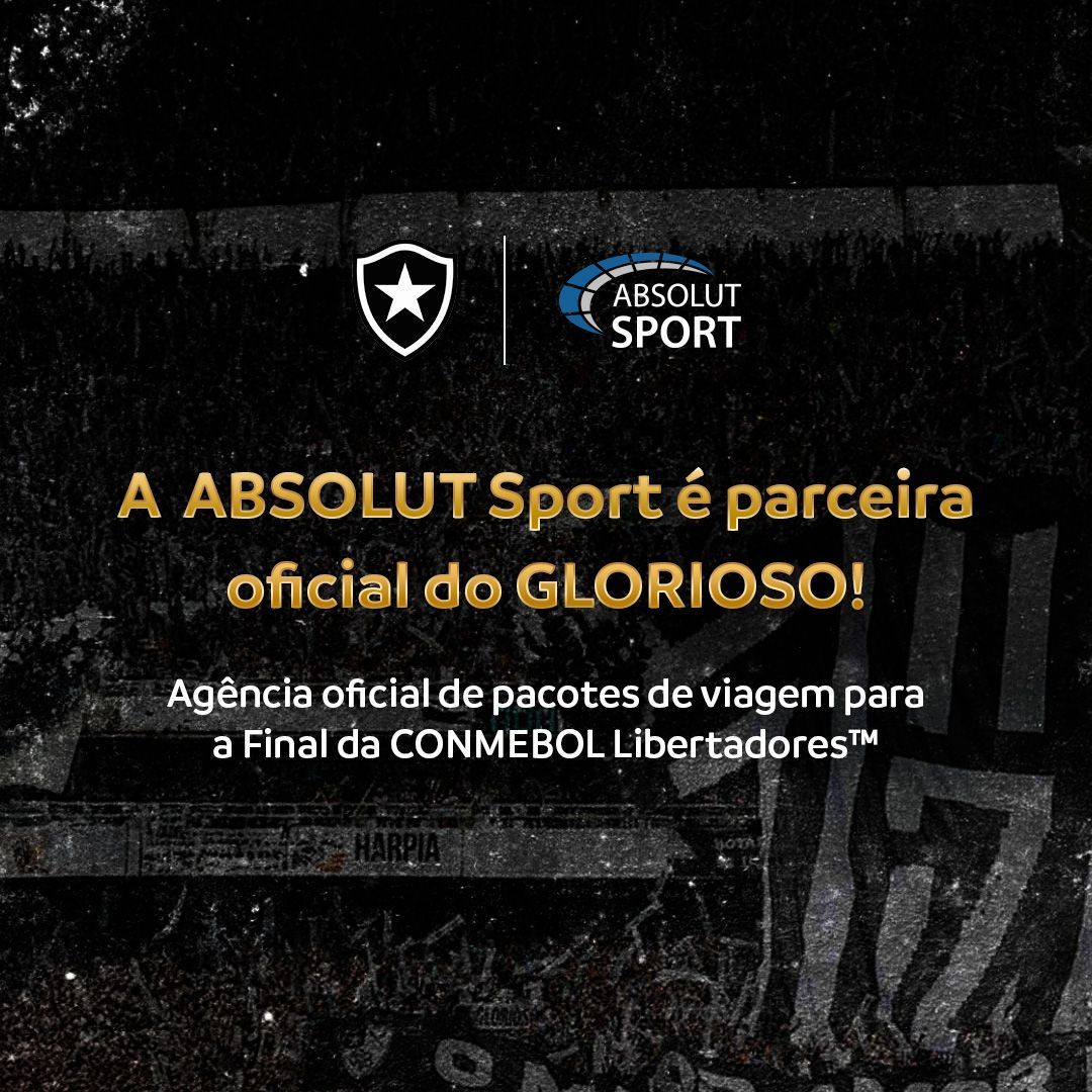 Leia mais sobre o artigo Absolut Sports será agência oficial dos torcedores do Botafogo para final da Copa Libertadores