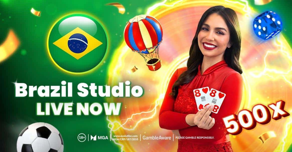evolution cassino estúdio ao vivo brasil