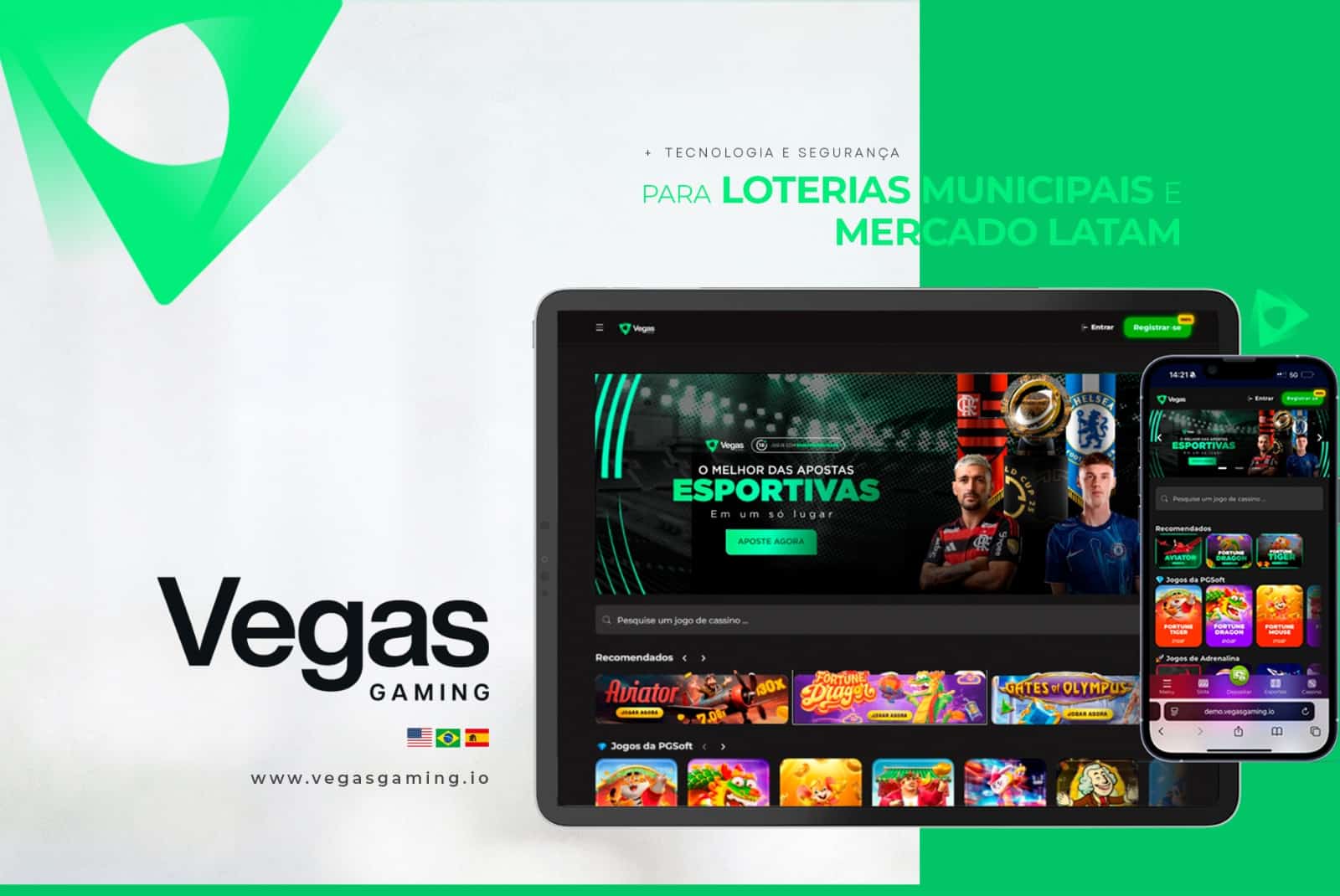 vegas gaming plataforma igaming brasil latam america latina