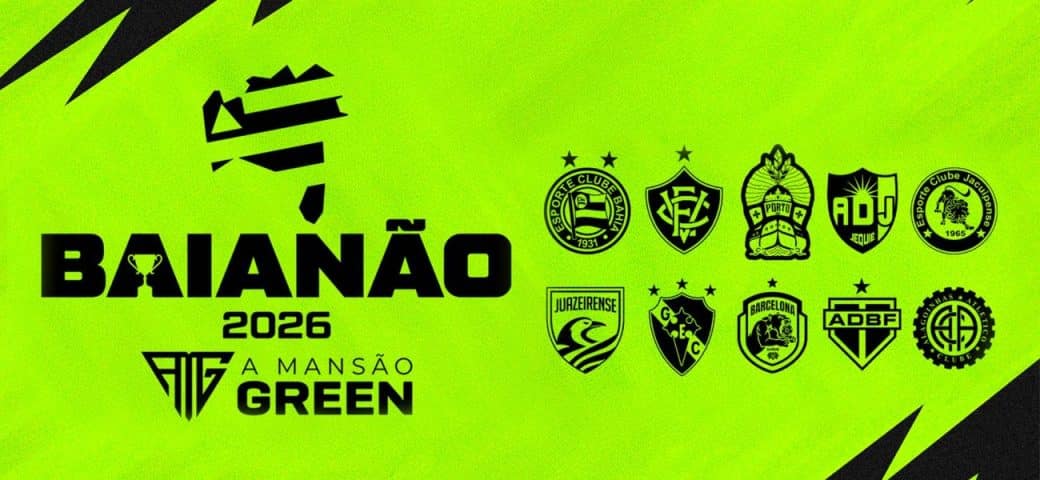 baianão mansão green campeonato baiano apostas influencers