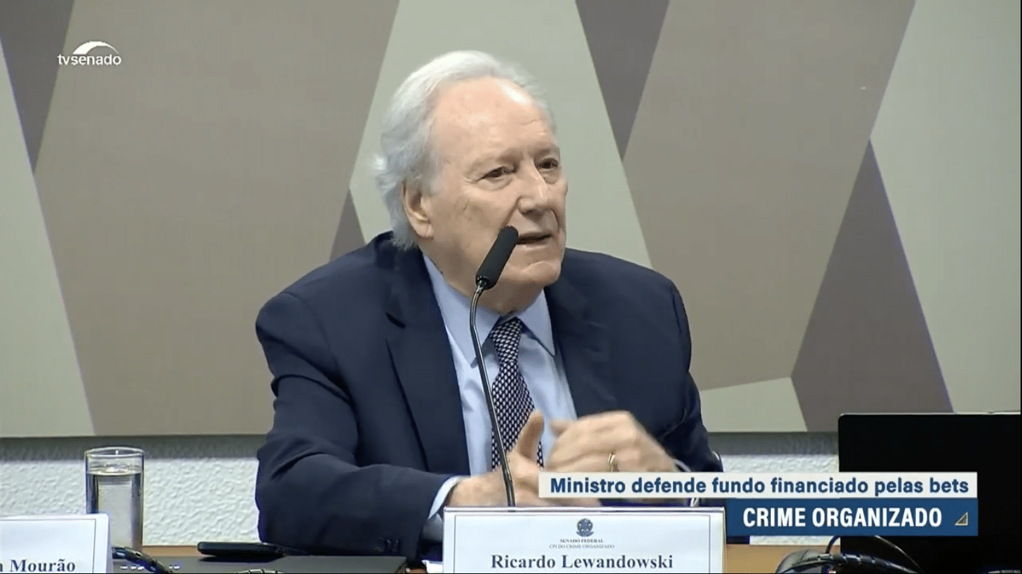 o ministro da Justiça, Ricardo Lewandowski