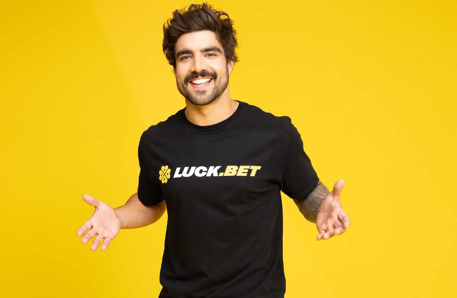 Luck.bet renova com Caio Castro até outubro de 2026