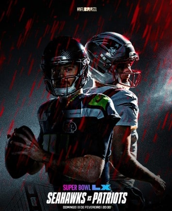 Super Bowl LX casas de apostas patriots seattle odds