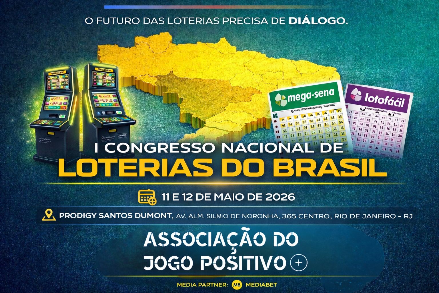 congresso nacional de loterias do brasil jogo positivo