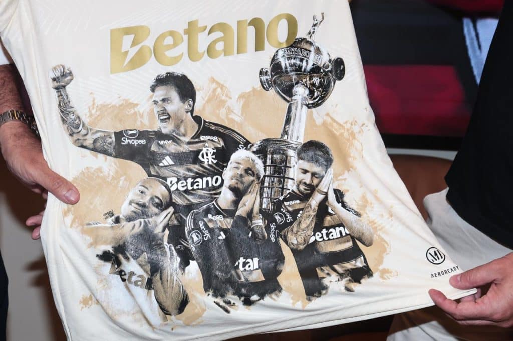 betano camisa flamengo libertadores