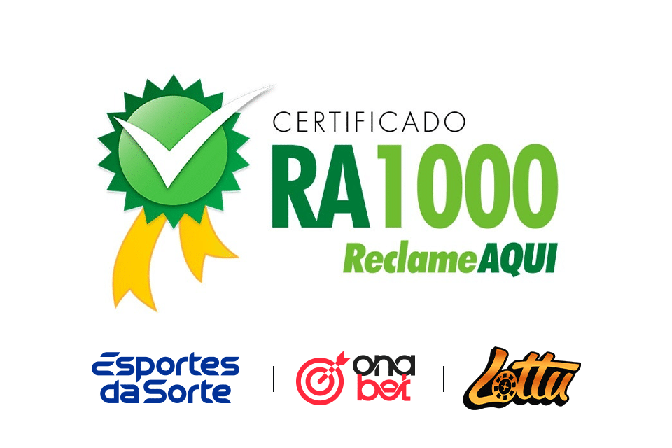 Grupo Esportes Gaming Brasil RA1000 Reclame AQUI Esportes da Sorte Onabet Lottu