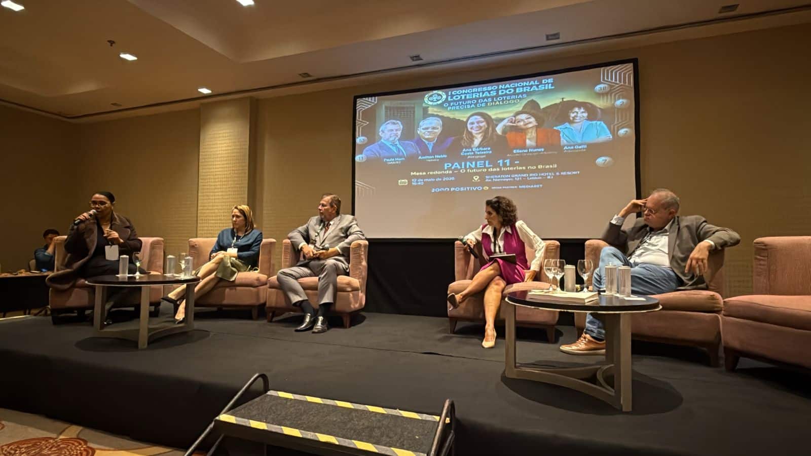 I Congresso Nacional de Loterias do Brasil: mesa redonda debate reputação, regulação e o futuro do setor no país