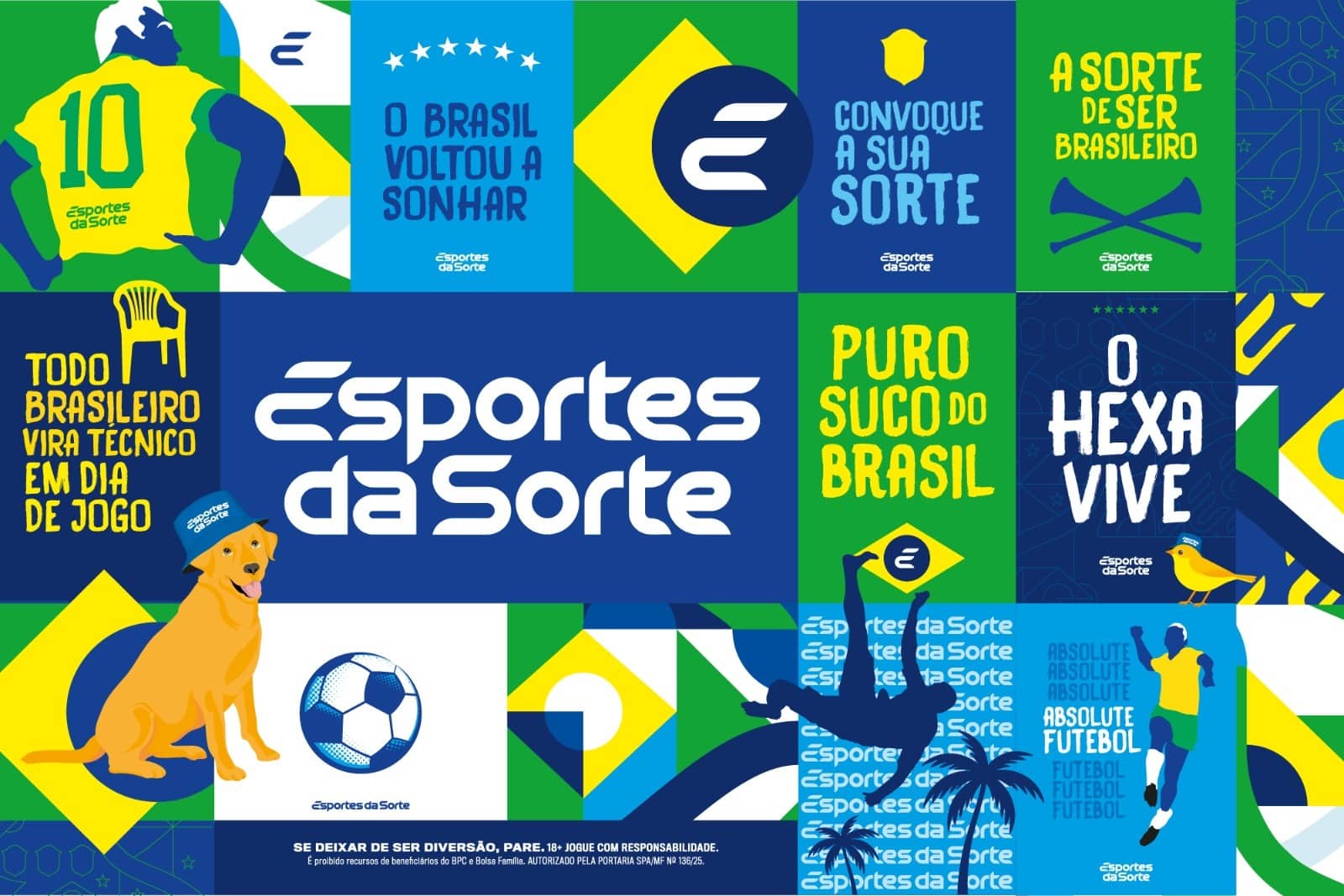 Esportes da Sorte lança maior operação de marca para a Copa 2026 e aposta em cobertura multiplataforma