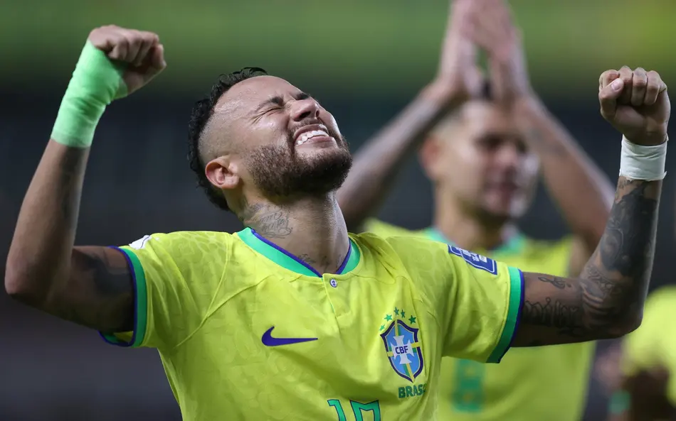 Betano: Brasil lidera apostas para campeão da Copa do Mundo 2026 1 neymar comemorando brasil campeão betano