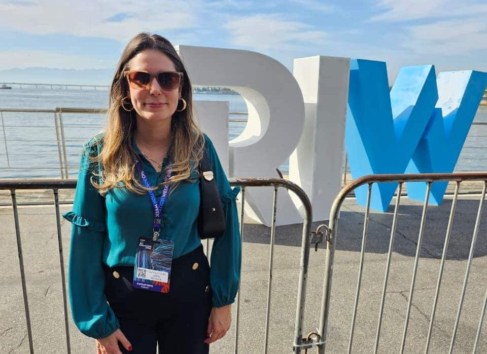 presidente da loterj, Fabiola Esteves , na rio innovation week